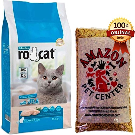 Ro Cat Balıklı Kedi Maması Açık 1 Kg