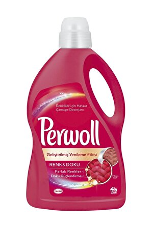 Perwoll Renk Koruma Renkliler için Sıvı Deterjan 50 Yıkama 3 lt
