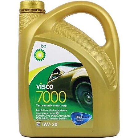BP VISCO 7000 5W/30 4LT	( Üretim Yılı : 2022)