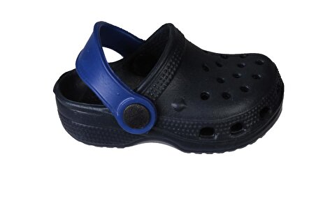 AKINBELLA Çocuk 20-25 Lacivert Mavi Önü Kapalı Yazlık Terlik Sandalet