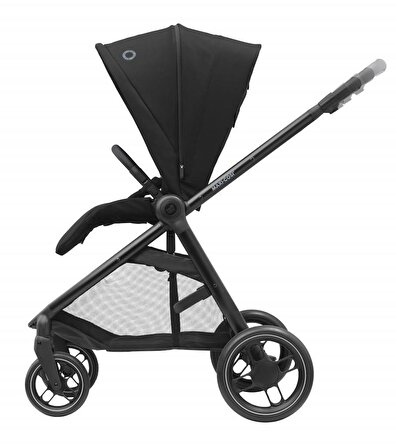 Maxi Cosi Street+ Tek Elle Katlanabilen Doğumdan İtibaren Kullanılabilen Bebek Arabası Essential Black