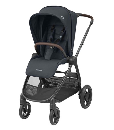 Maxi Cosi Street+ Tek Elle Katlanabilen Doğumdan İtibaren Kullanılabilen Bebek Arabası Essential Graphite