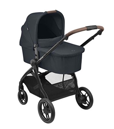 Maxi Cosi Street+ Tek Elle Katlanabilen Doğumdan İtibaren Kullanılabilen Bebek Arabası Essential Graphite