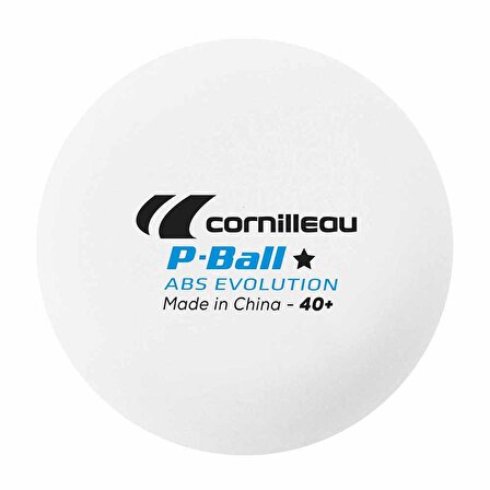 Cornilleau P-Ball ABS Evolution 1 Yıldız 6 lı Masa Tenisi Topu