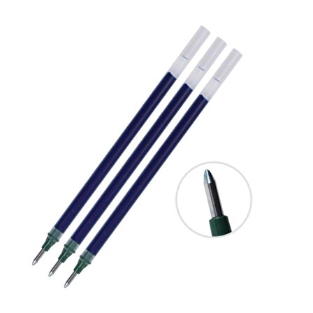 Mavi İmza Kalemi Yedeği 3 Adet Um-153 Signo Broad Roller Kalem Yedeği 1,0 Mm 3 Adet