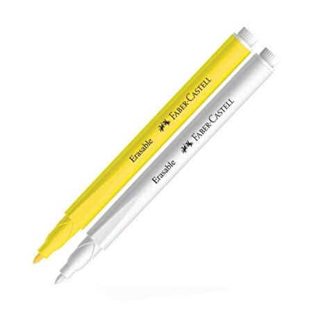 10+2 Renk Silinebilir Keçeli Kalem Faber Keçeli Boya Kalemi 1 Paket