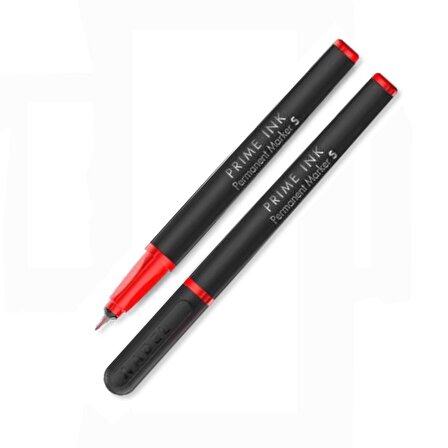 Kırmızı Asetat Kalemi Permanent S 0,4mm 1 Adet