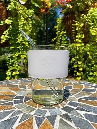 Kapaklı ve Deri Kılıflı Kahve Meşrubat Bardağı - 400 ml Sıcak ve Soğuk İçecek (Şeffaf cam) Pinterest Bardak