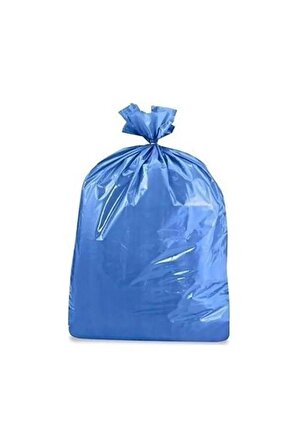 Çöp Poşeti Büyük Boy Mavi 65x80 cm 6 Rulo 60 Adet 10'lu 6 Paket