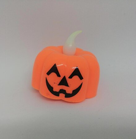 Led Işık Pumpkin Bal Kabağı Şeklinde Pilli Cadılar Bayramı Halloween Işıklı Bal Kabağı Süs