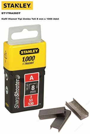 Stanley ST1TRA205T Zımba Teli, 8mmX1000
