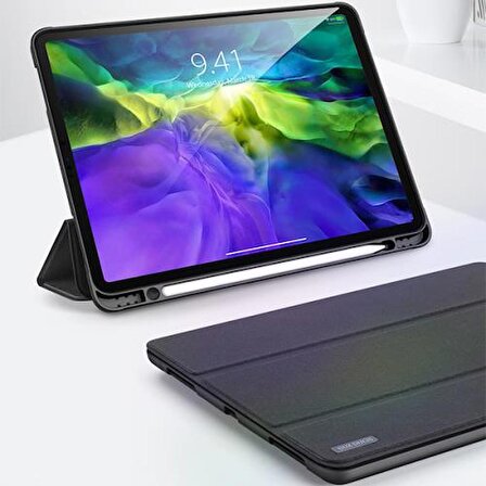 Coofbe Standlı Kalem Yerli Mıknatıslı Uyku Modlu iPad Pro 11 Tablet Kılıfı İpad Pro 11 2021-2020-2018