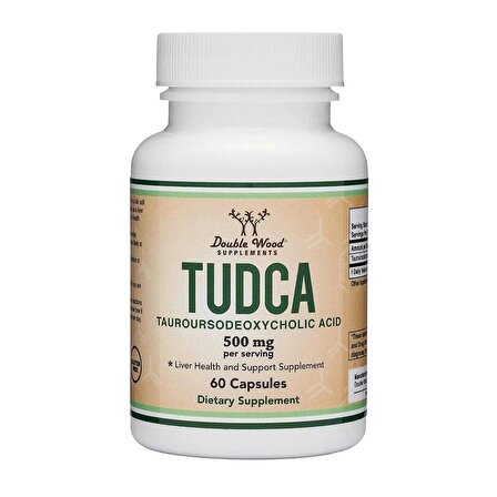 DOUBLE WOOD TUDCA - 60 x 250 mg capsules