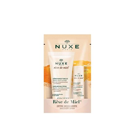 Nuxe Reve De Miel Hand And Nail Cream Set 30ml