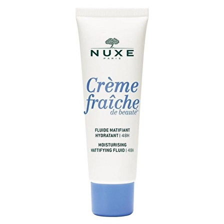 Nuxe Crème Fraîche de Beauté 48 Saat Nemlendirici Hafif Dokulu Bakım Emülsiyonu (Karma Ciltler) 50ml