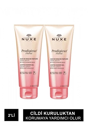 Nuxe Huile Prodigieuse Floral Shower Gel 200 ml Duş Jeli X2 