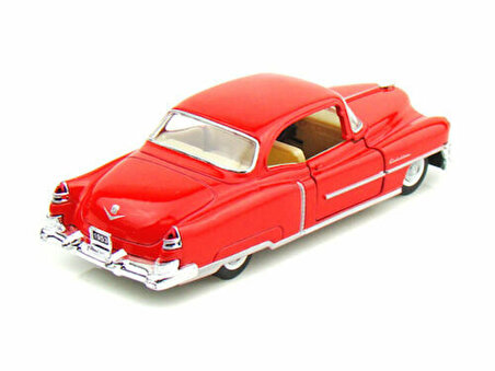 Kinsmart  1953 Cadillac  62 Series Metal Çek Bırak Araba Kırmızı