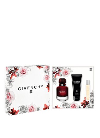 Givenchy L'interdit Rouge Edp 80 ml +Vücut Losyonu Edp 75 ml + Seyahat Boyu Edp 12,5 ml