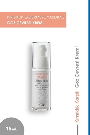 Avene Physiolift Bakım-Halka Karşıtı Tüm Yaşlar Göz Çevresi Krem 15 ml 