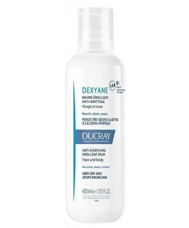 Ducray Dexyane Anti-Scratching Emollient Balm Nemlendirici Tüm Cilt Tipleri için  Vücut Kremi 400 ml 
