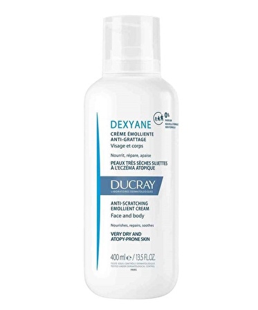 Ducray Dexyane Creme Emolliente Nemlendirici Kuru Cilt için  Vücut Kremi 400 ml 