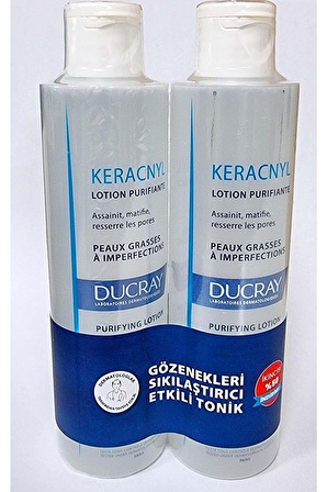 DUCRAY Keracnyl Lotion Duo İkili Paket 