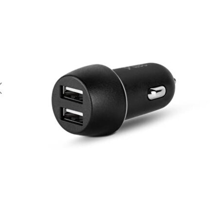Ttec Şarj Akım Korumalı 15.5W Çift USB Girişli Araç Çakmaklık Şarjı Tüm Araçlarla Uyumlu Araç Şarj Başlık