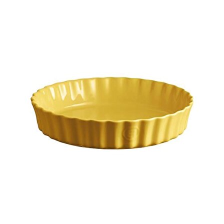 EH Tart-Börek Fırın Kabı Yuvarlak 24 cm Mat Sarı/Provence Yellow -906024