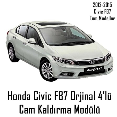 Honda Civic Cam Kaldırma Modulü 4Cam 2012-2013
