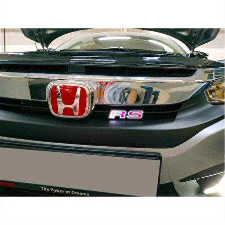 Honda Cıvıc Fc5 2016-2020 Işıklı Rs Logo