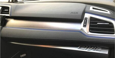 Honda Cıvıc Fc5 2016-2020 İç Şerit Gri