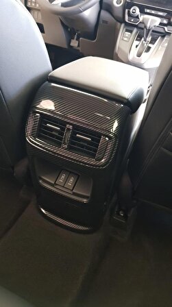 Honda Cr-V 2017+ Karbon Arka Menfez Kaplama