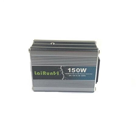 İnverter Dönüştürücü Usb'Li 12-220V 150 Watt/ Icca92