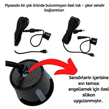 Park Sensörü Türkçe Sesli 18,5Mm / Gupr22