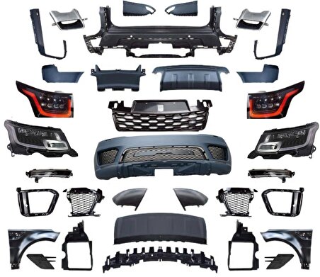 Range Rover Sport 2014-2017 Facelıft 2018+ Body Kıt (L494 Makyajlama)