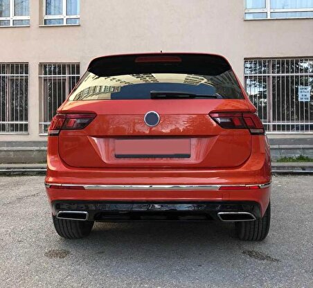 Volkswagen Tıguan 2017-2021 R-Lıne Body Kıt (Ön Tampon-Panjur-Dıfüzör-Spoıler)