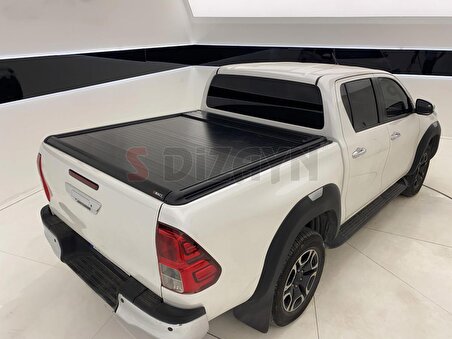 Dodge Ram 5 S-Back Sürgülü Kapak Siyah V1 2021 Üzeri