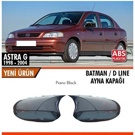 Opel Astra G Batman Ayna Kapağı Piano Black / 1998-2004