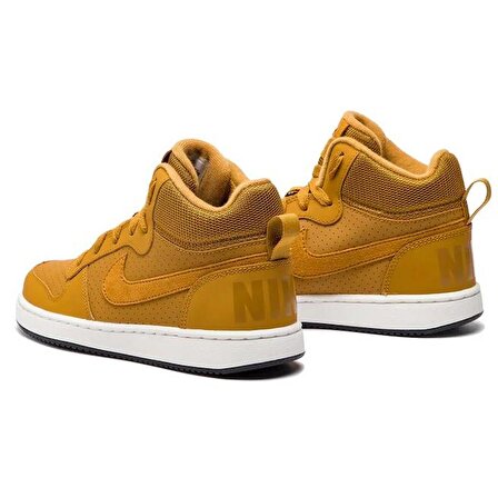 Nike Court Borough Mid Sneaker Hardal Sarı Lifestyle Kadın Ayakkabı 839977-701