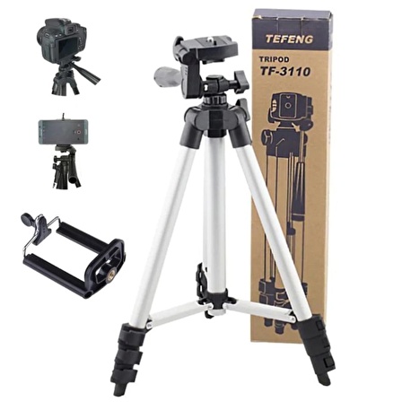 102 Cm Telefon Fotoğraf Makinesi Tripod 3110