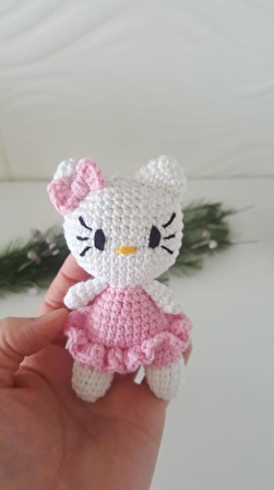 hellokitty anahtarlık (El örgüsüdür)