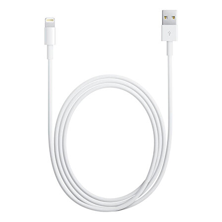 Apple Mxly2Zm/A Lightning Usb Data Şarj Kablosu 1 Metre Beyaz Apple Türkiye Garantili