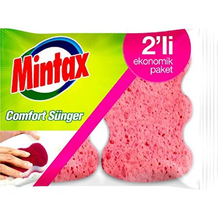 Mintax Comfort Sünger Oluklu 2'li