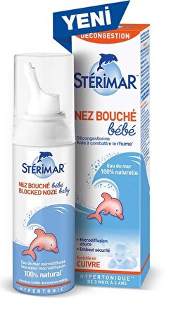 Sterimar Hipertonik Baby Deniz Suyu Burun Spreyi 50 ml
