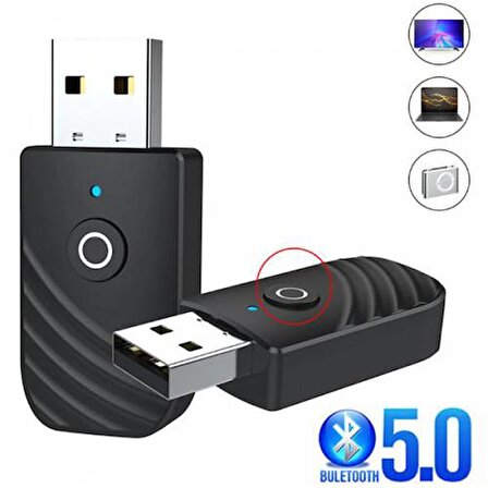 Polham 3İN1 Usb Bluetooth Receiver TV Adaptörü Fm Transmitter Bluetooth Kit Televizyon Bluetooth kit