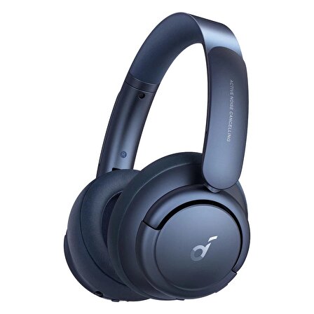 TEHŞİR Anker Soundcore Life Q35 Bluetooth Kablosuz Kulaklık - LDAC Hi Res Kablosuz Ses Aktarımı - Hibrit Aktif Gürültü Önleyici ANC - Obsidian Blue - A3027 (Anker Türkiye Garantili)