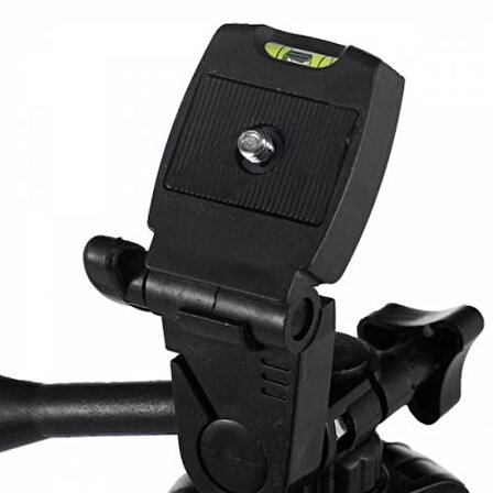 Polham Profesyonel Tripod Üç Ayak Profesyonel Kamera Telefon Tripodu 360 Derece Oynar Başlık
