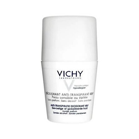 Vichy Antiperspirant Ter Önleyici Leke Yapmayan Roll-On Deodorant 50 ml