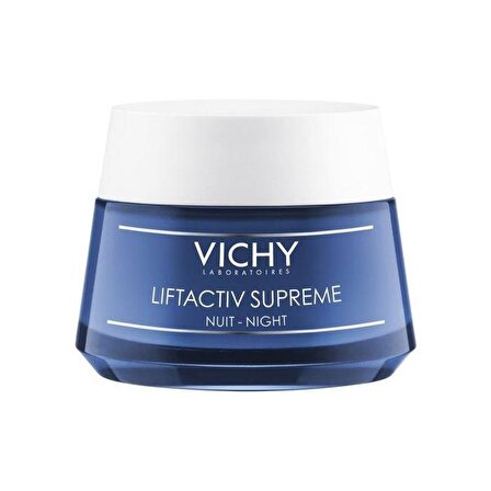 Vichy Liftactive Supreme Kırışıklık Karşıtı Kolajen 30 Yaş + Gece Yüz ve Boyun Kremi 50 ml 