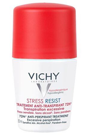 Vichy Stress Resist Antiperspirant Ter Önleyici Leke Yapmayan Roll-On Deodorant 50 ml